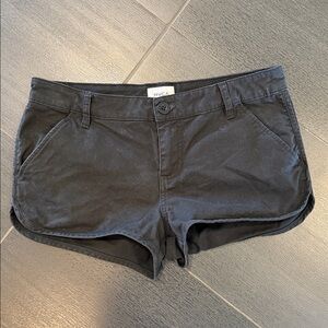 RVCA Micro Shorts with Flat Front Design pockets, front and back 10/10